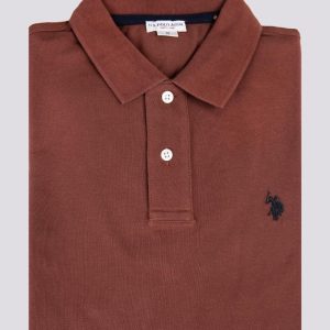 POLO IN COTONE PIQUET NOCCIOLA