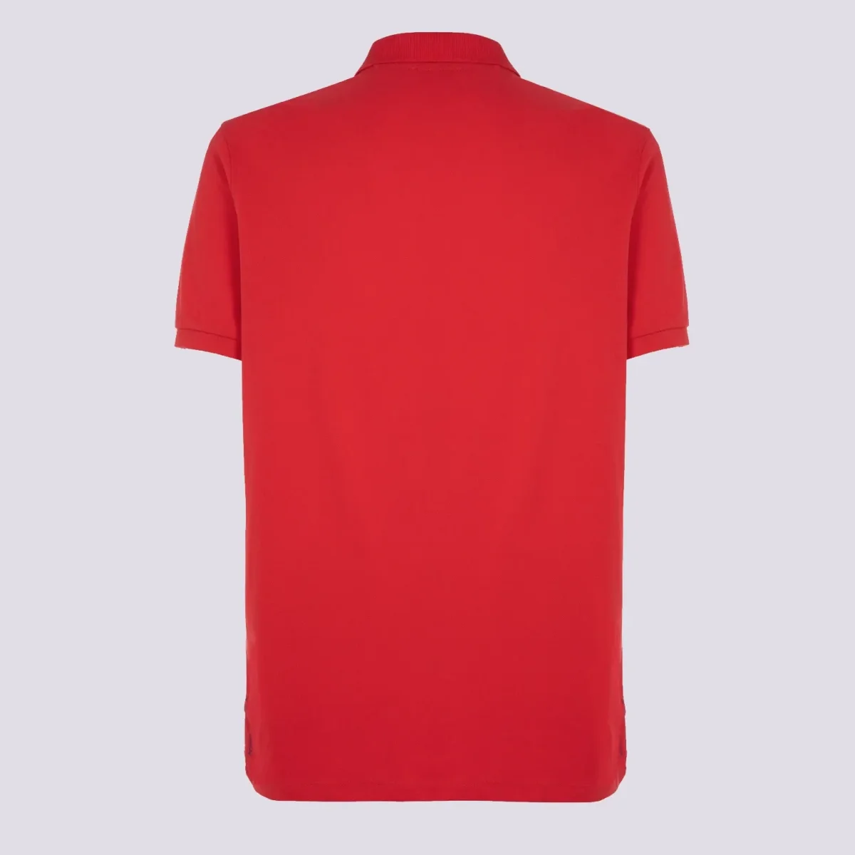 POLO IN COTONE PIQUET ROSSA - immagine 4