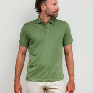 POLO IN JERSEY VERDE CACTUS
