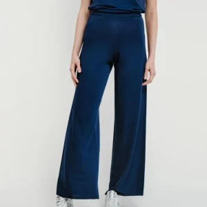 PantalonE a palazzo blu