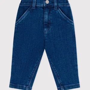 Pantaloni in denim neonato