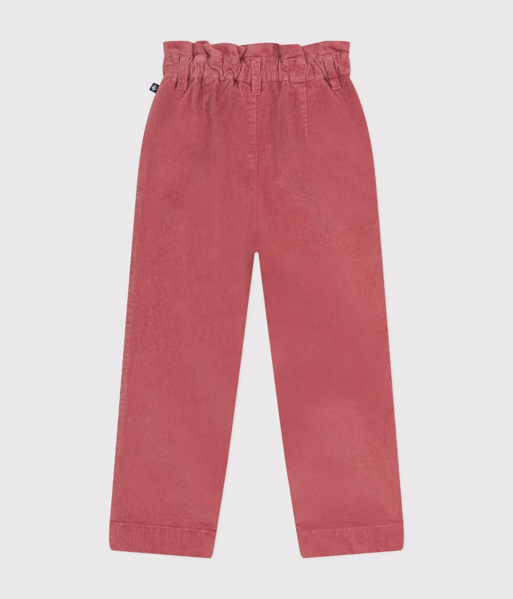 Pantaloni in velluto rosa - immagine 3
