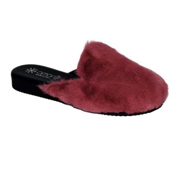 Rosa: Pantofole da Donna in Eco Pelliccia in 5 colori - immagine 5