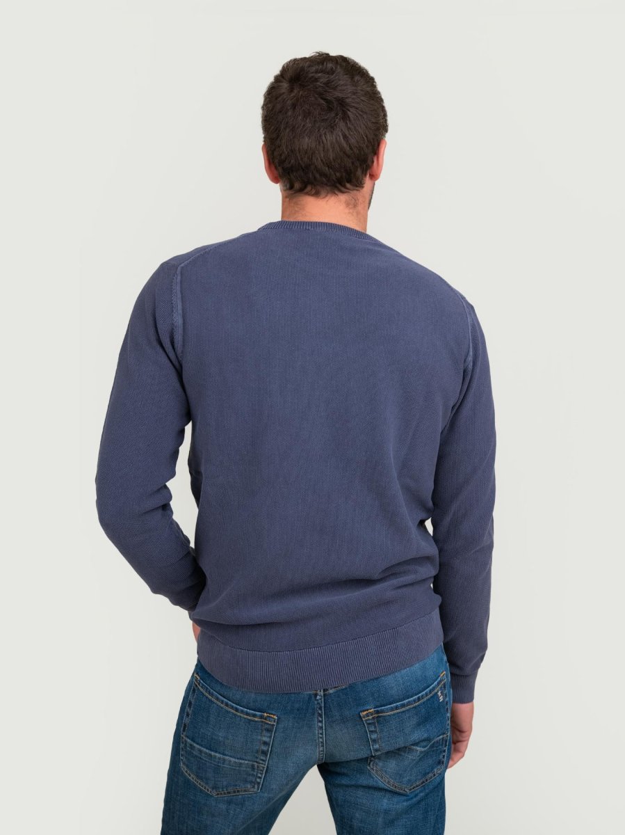 Paricollo cotone colore denim - immagine 5