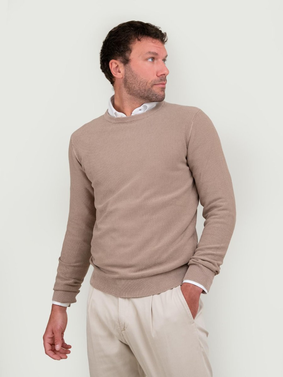 Paricollo in cotone color coloniale