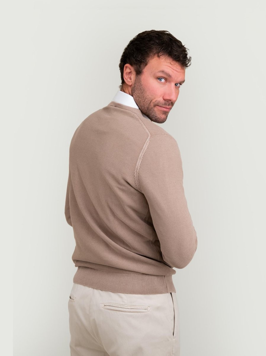 Paricollo in cotone color coloniale - immagine 4