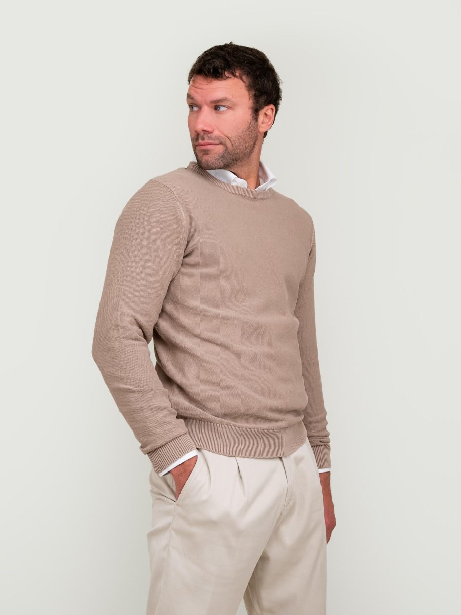 Paricollo in cotone color coloniale - immagine 3