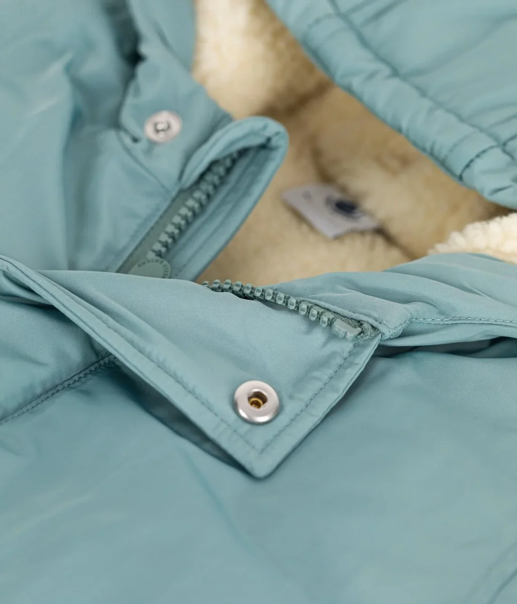 Parka verde in poliestere - immagine 5