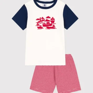 Pigiama Corto Bambino In Cotone Le Havre