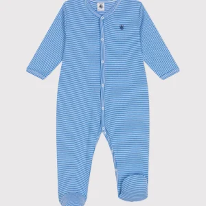 Pigiama a righe bebè