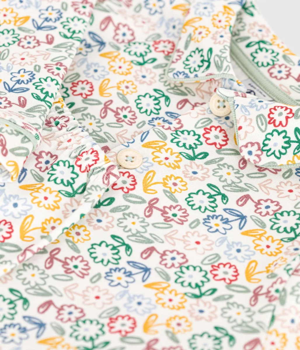 Pigiama in cotone con stampa a fiori - immagine 5