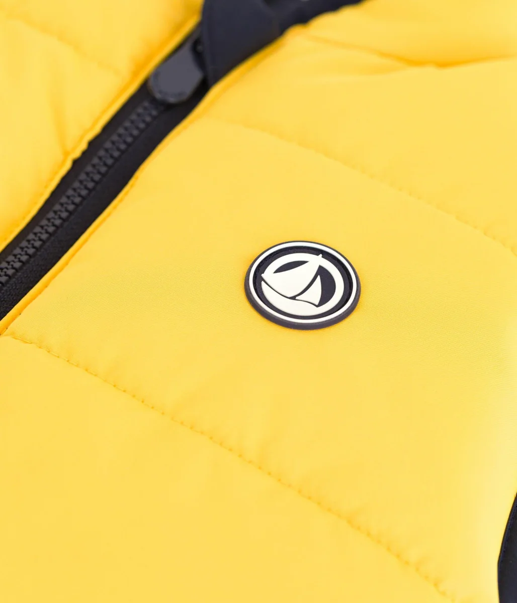 Piumino bambino senza maniche bicolore double face - immagine 7