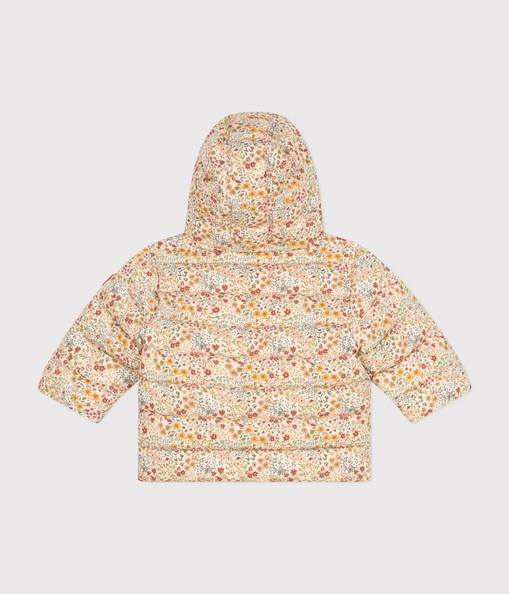 Piumino con cappuccio stampa liberty - immagine 3