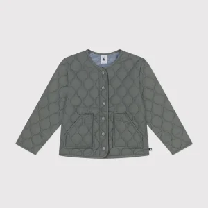 Piumino leggero trapuntato grigio