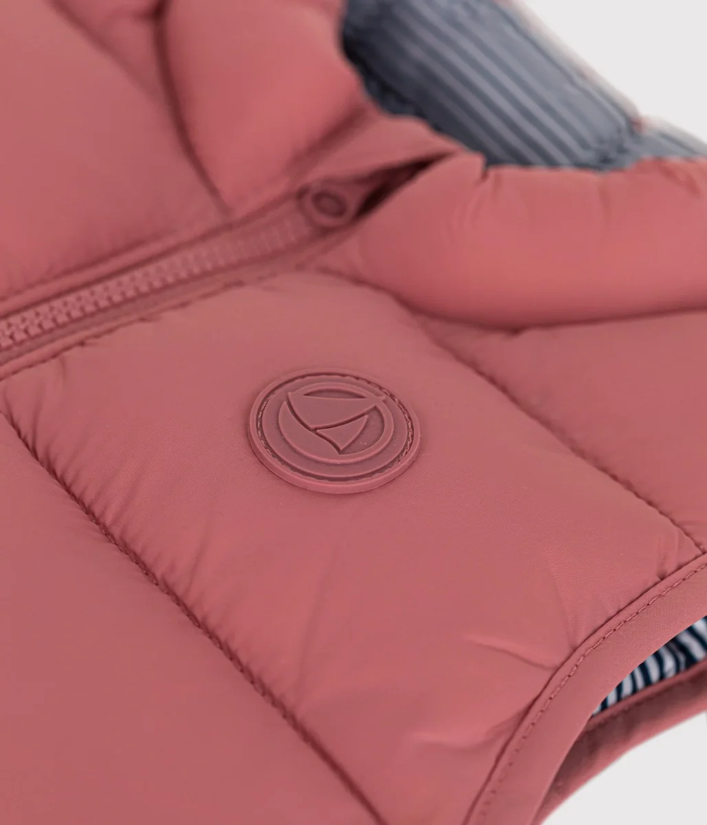 Piumino senza maniche trapuntato bebè - immagine 3