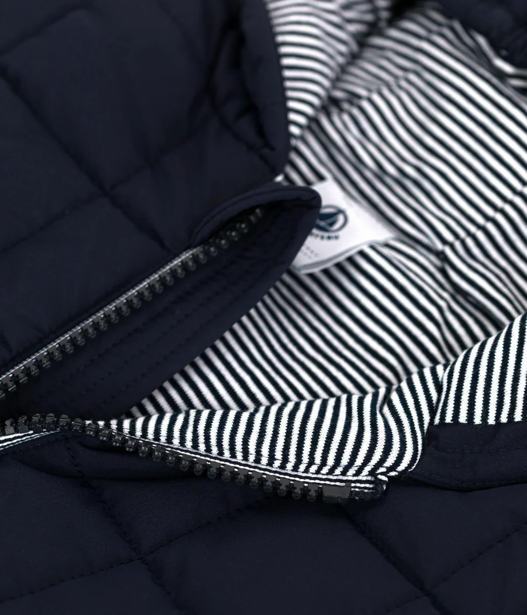 Piumino sottile tinta unita neonato - immagine 3