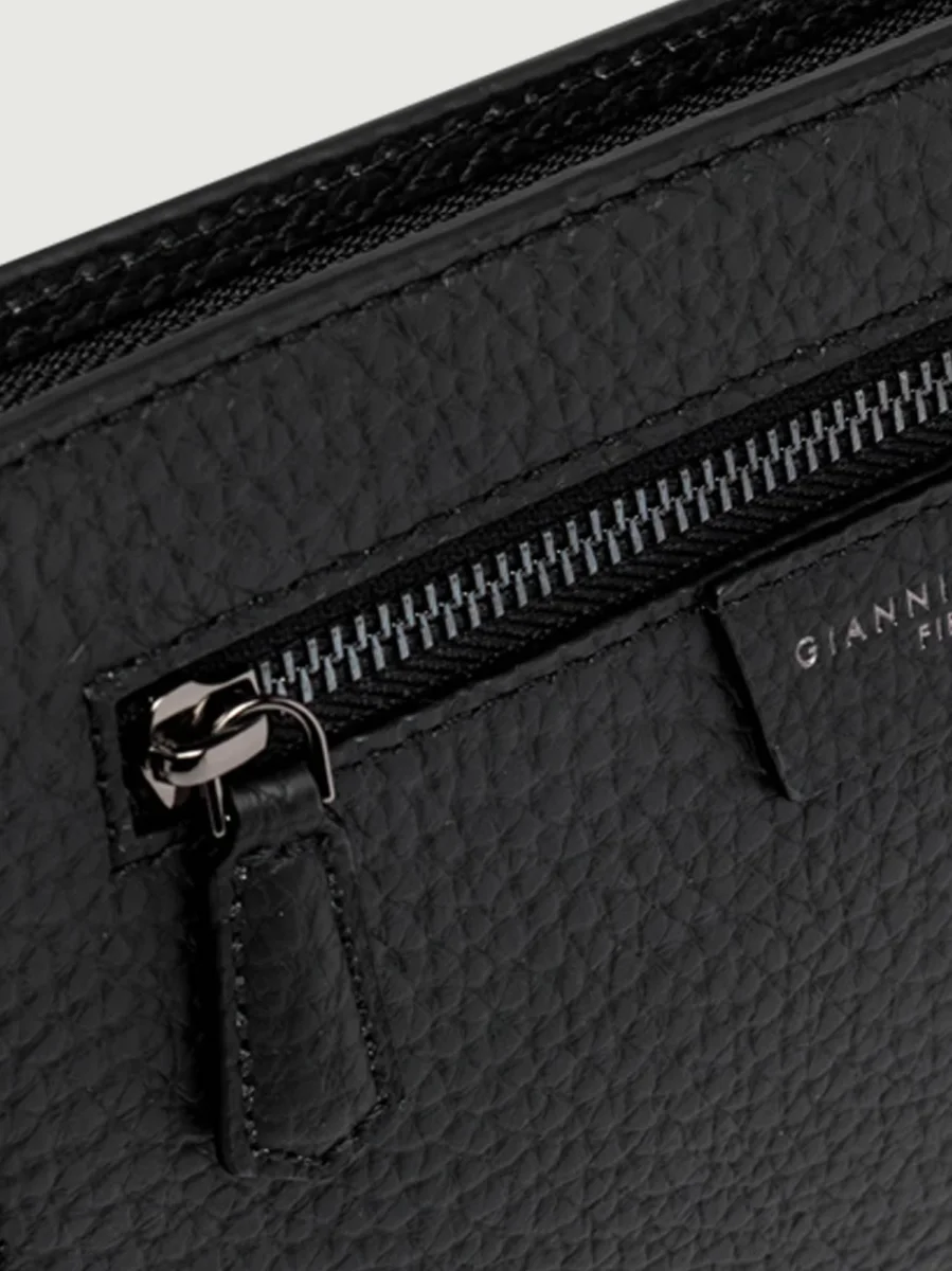 Pochette Florence in pelle grana nera - immagine 6