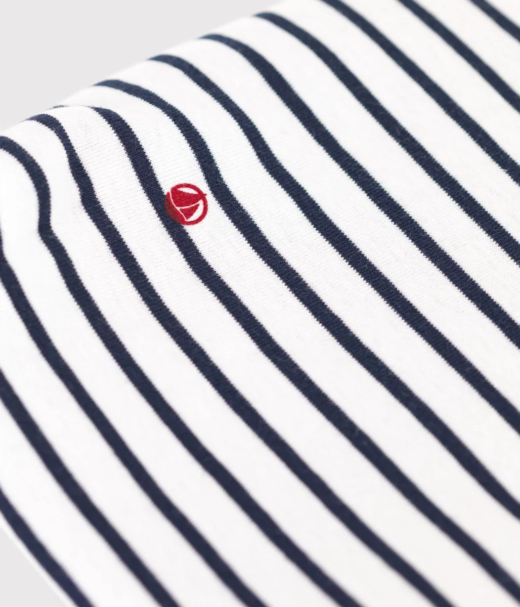 Pochette in cotone a righe neonato - immagine 4