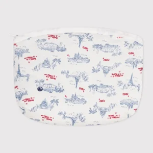 Pochette in cotone con motivi Parigi bebè