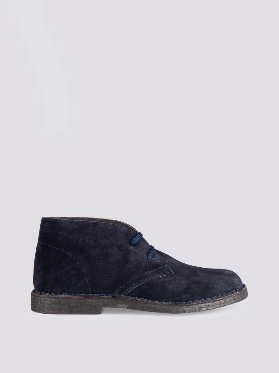 Polacchino Desert Boot blu