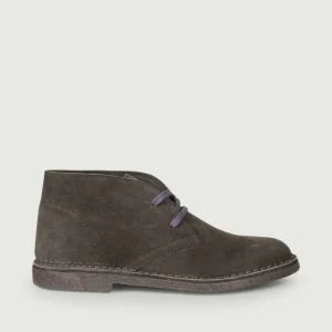 Polacchino Desert Boot grigio in camoscio