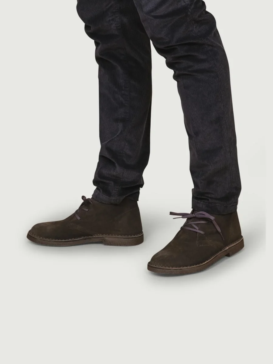 Polacchino Desert Boot grigio in camoscio - immagine 6