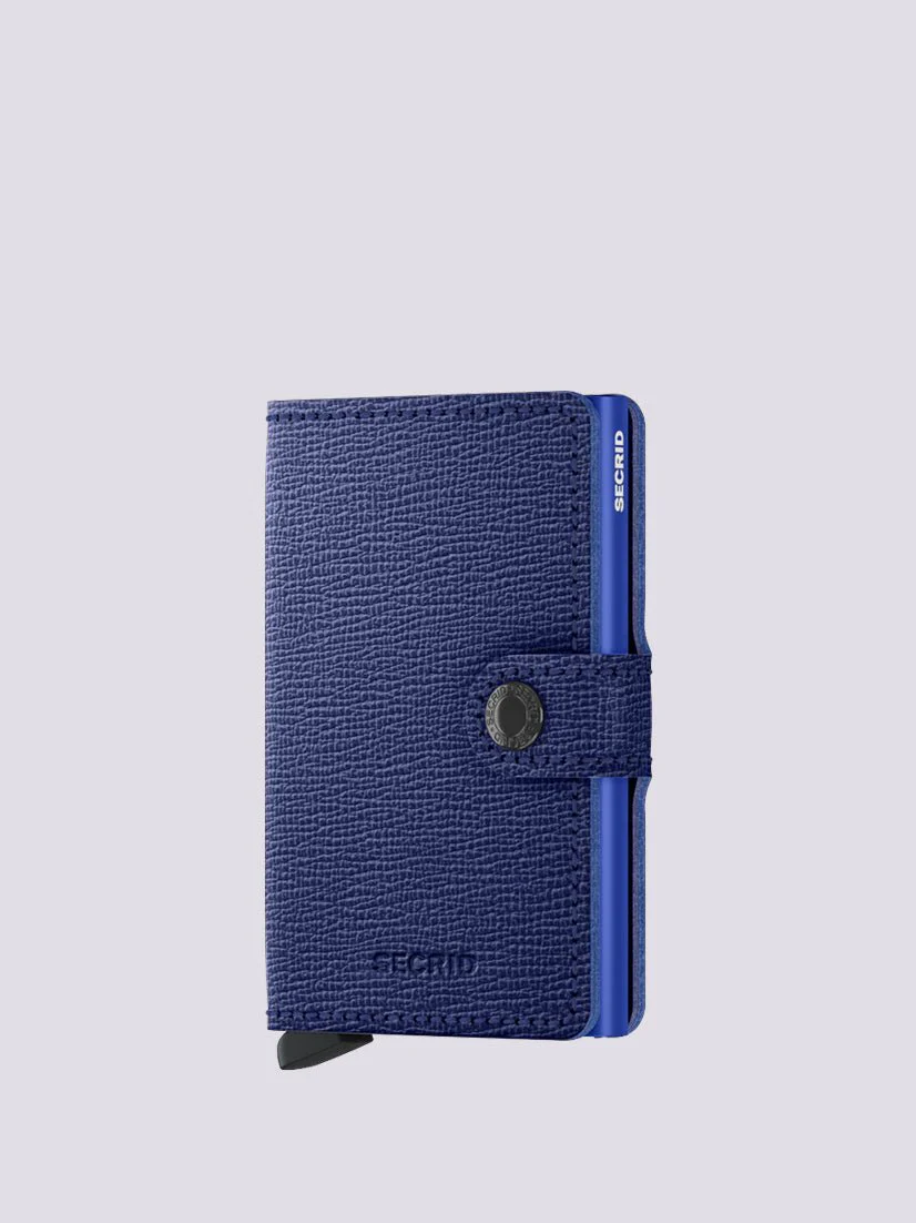 Portacarte Secrid Blu Cobalto