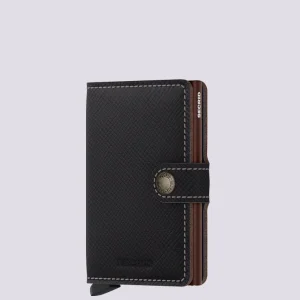 Portacarte Secrid Nero Marrone