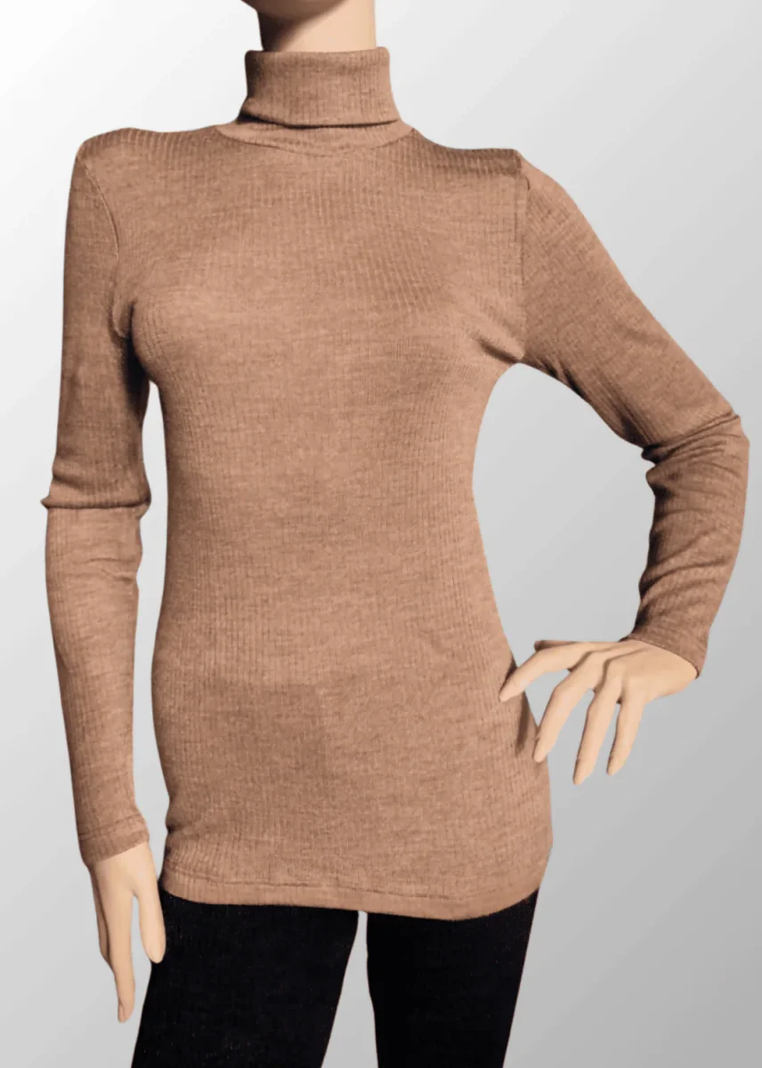Maglia con lupetto Sophie in Modal Lana Cashmere - immagine 6