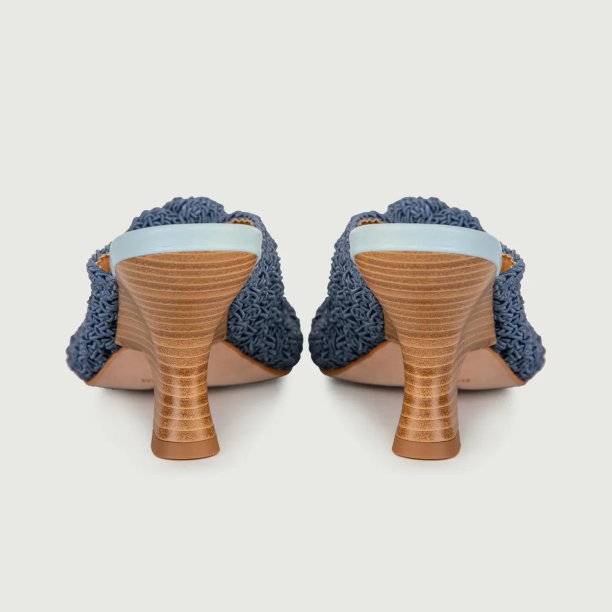 SABOT CON FASCIA UNCINETTO COLOR JEANS - immagine 5