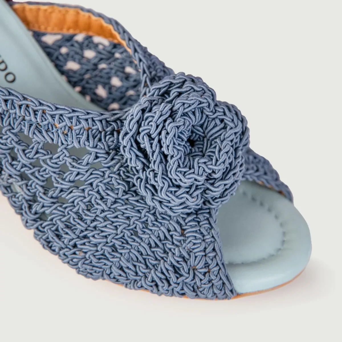 SABOT CON FASCIA UNCINETTO COLOR JEANS - immagine 4