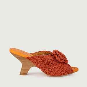 SABOT CON FASCIA UNCINETTO COLOR MATTONE