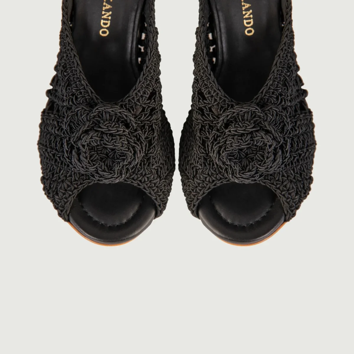 SABOT CON FASCIA UNCINETTO NERO - immagine 5