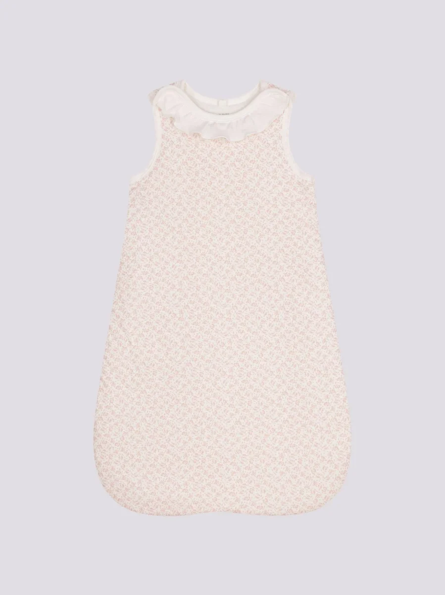 SACCO NANNA BEBÈ A FIORI IN COTONE