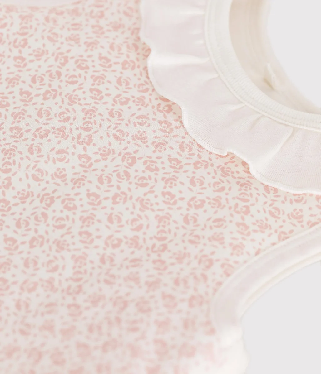 SACCO NANNA BEBÈ A FIORI IN COTONE - immagine 3