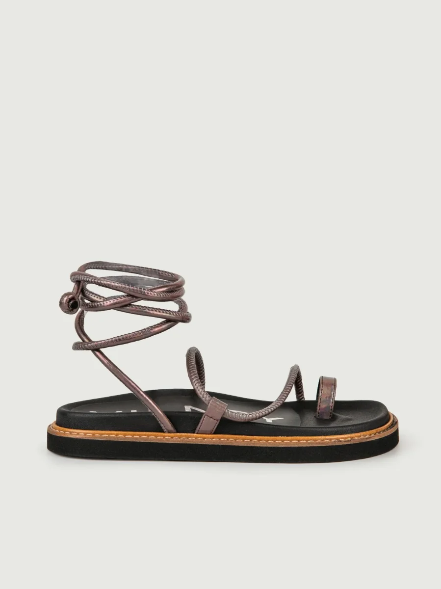 SANDALO ALLA SCHIAVA ANTRACITE