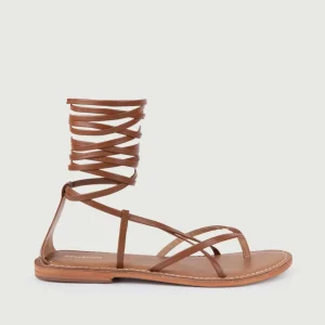 SANDALO ALLA SCHIAVA CUOIO