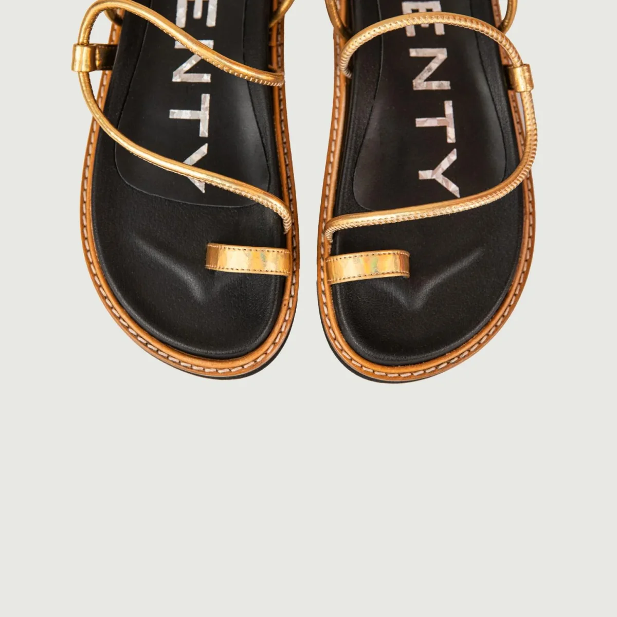 SANDALO ALLA SCHIAVA ORO - immagine 3