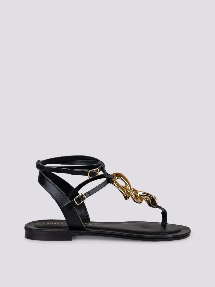 SANDALO BASSO CON CATENA