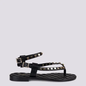 SANDALO CIABATTINA CON BORCHIETTE