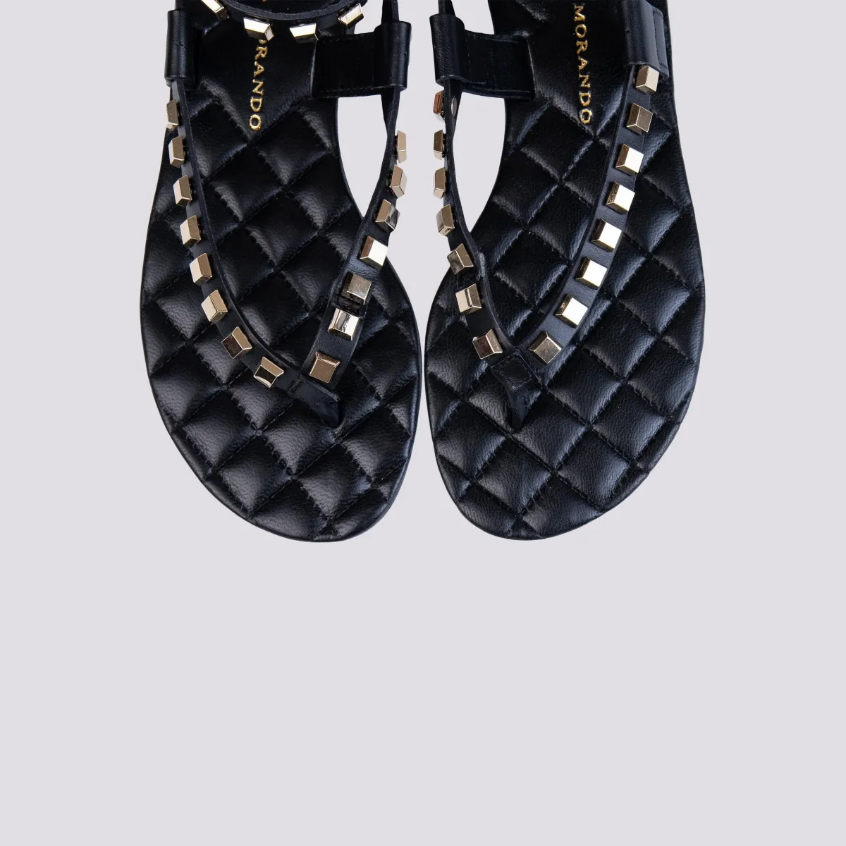 SANDALO CIABATTINA CON BORCHIETTE - immagine 6