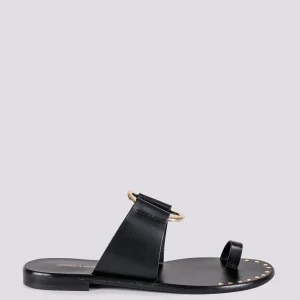 SANDALO CON APPLICAZIONE CERCHIO