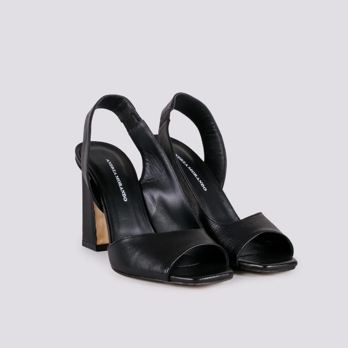 SANDALO CON TACCO E APERTURA LATERALE - immagine 3