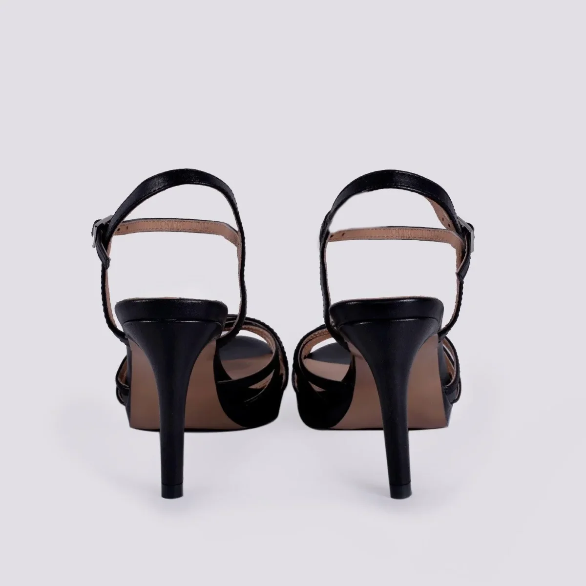 SANDALO CON TACCO E LISTINI - immagine 5