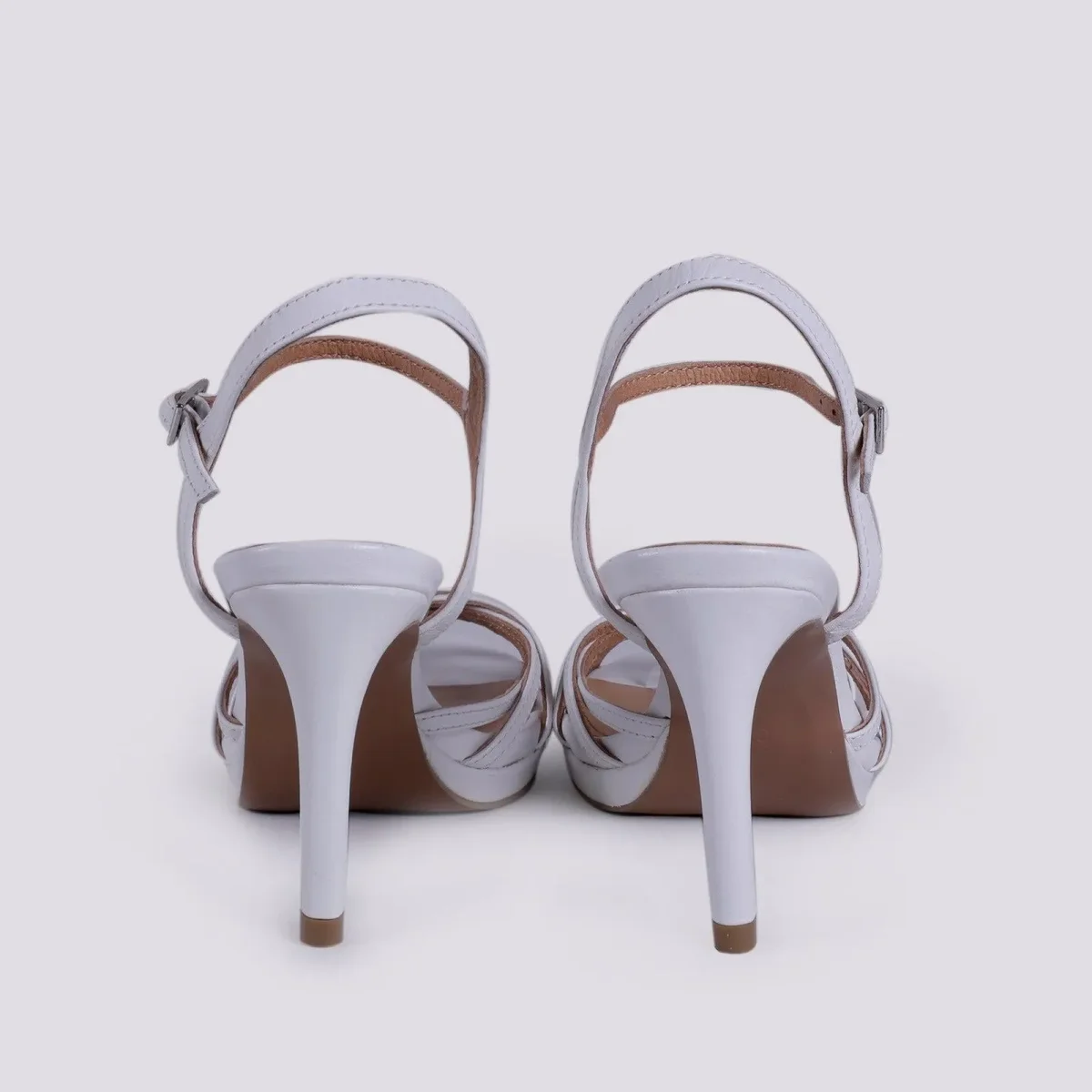 SANDALO CON TACCO E LISTINI - immagine 5