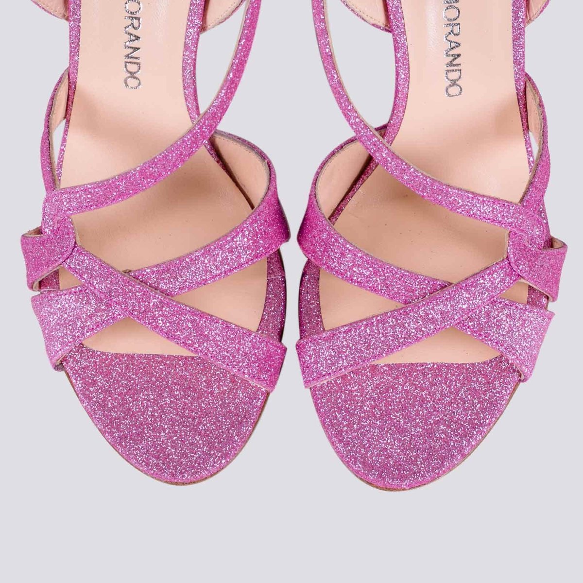 SANDALO CON TACCO GLITTER - immagine 5