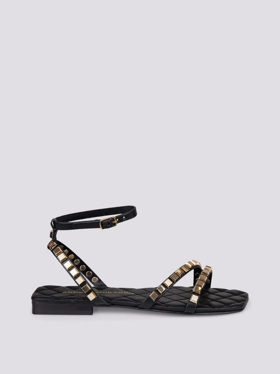 SANDALO FASCIA CON BORCHIETTE