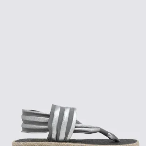 SANDALO INFRADITO CON SOLETTA IN GOMMA