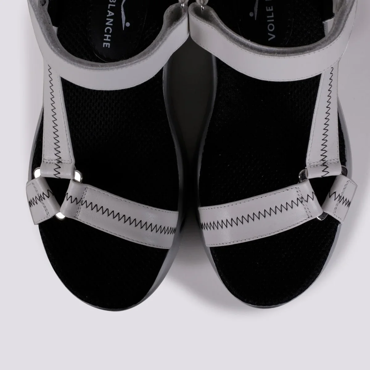 SANDALO IN VITELLO COLORATO CON SUOLA CHUNKY - immagine 6