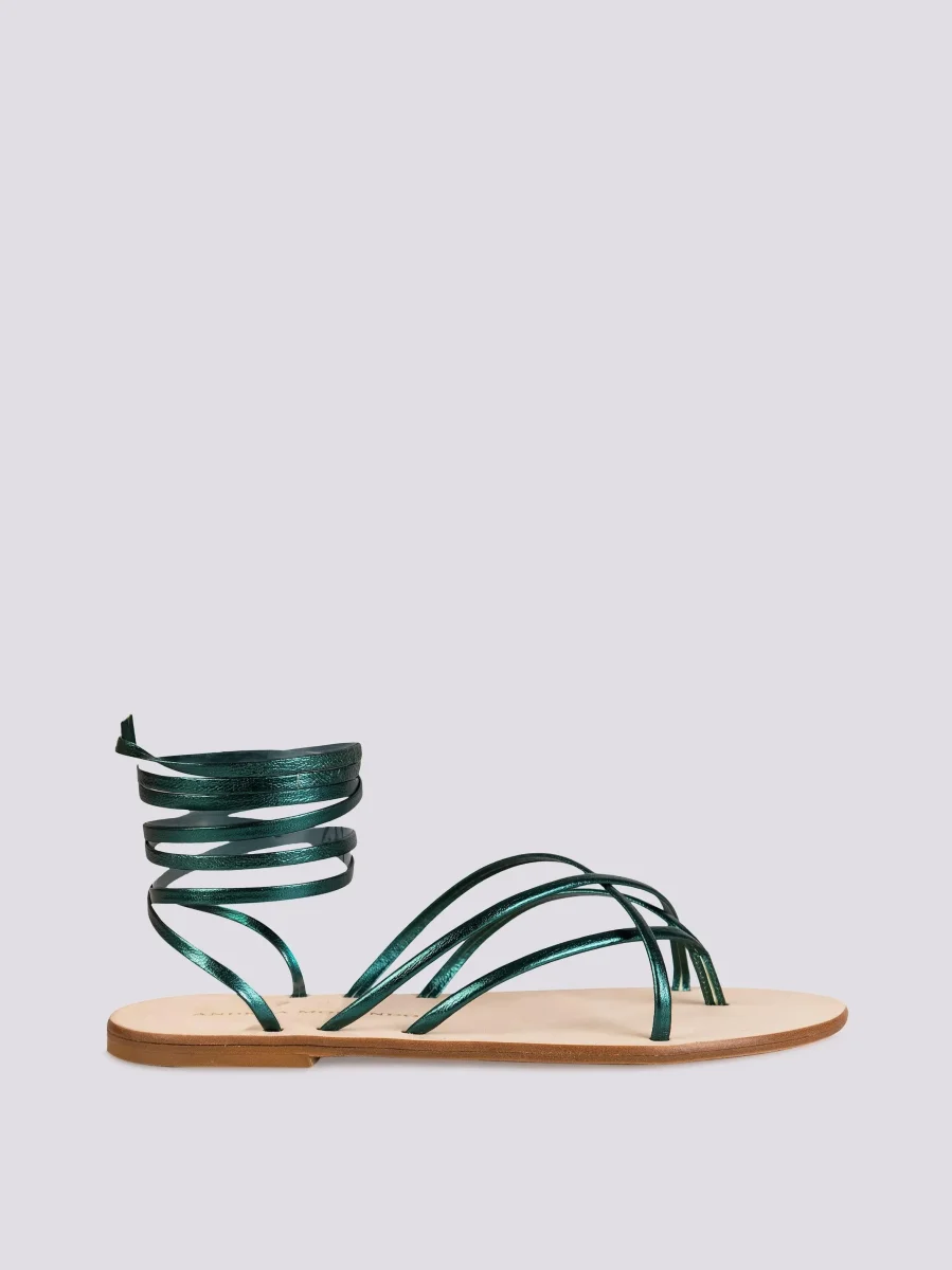 SANDALO MODELLO SCHIAVA CON INFRADITO